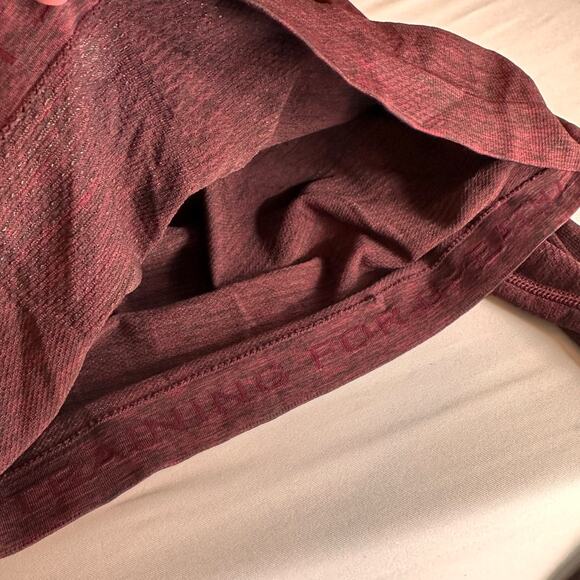 Lululemon Maroon Long Sleeve Swiftly Tech Shirt Size 6 - Picture 12 of 12